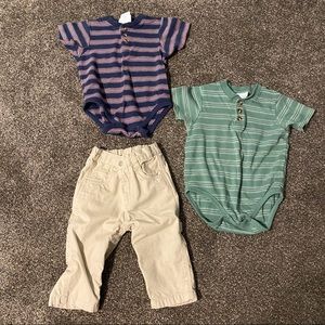 Baby Curfew 3 Piece Outfit 24M